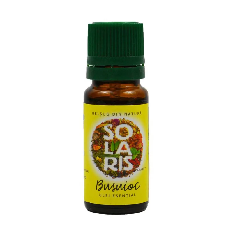 Ulei esential de busuioc, 10ml, Solaris — preț și oferte