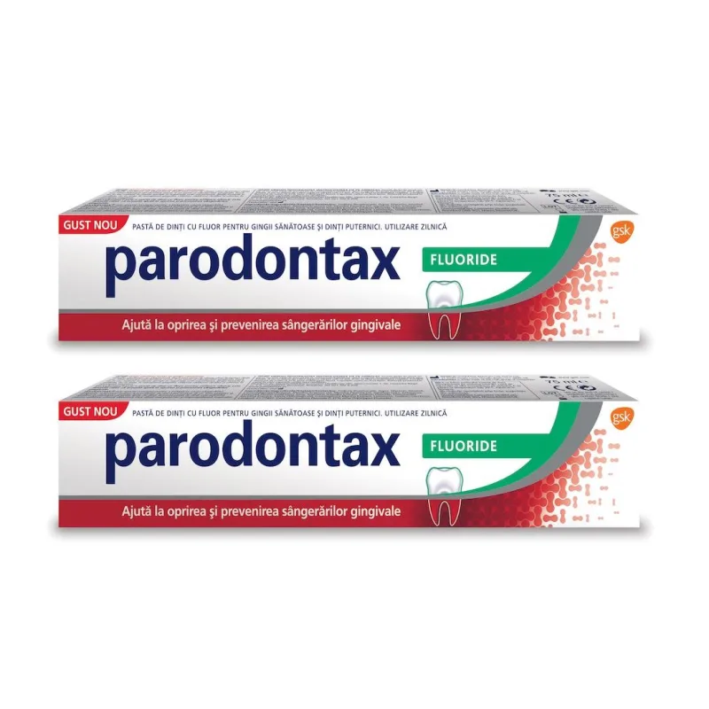 Pasta de dinti Fluoride, 2*75ml duopack, Parodontax — preț și oferte
