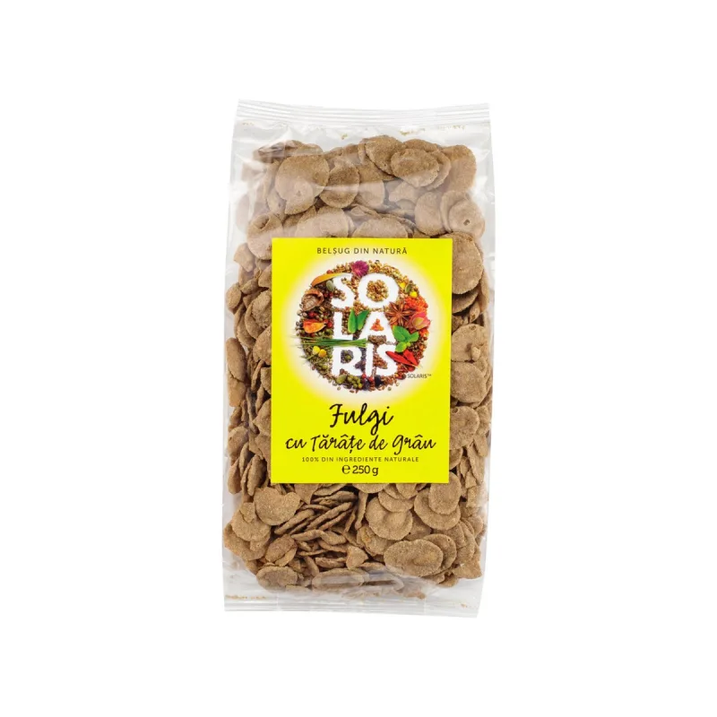 Fulgi cu tarata de grau, 250g, Solaris — preț și oferte