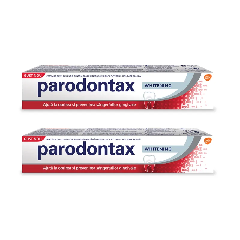 Pasta de dinti Whitening, 2*75ml Duopack, Parodontax — preț și oferte