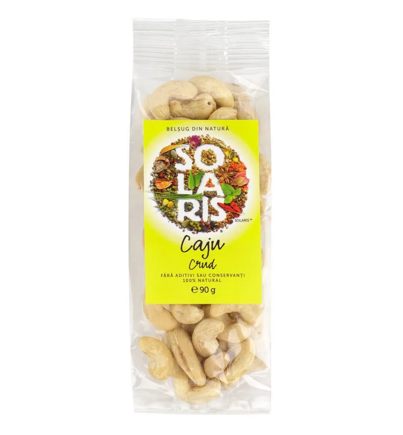Caju crud, 90g, Solaris — preț și oferte