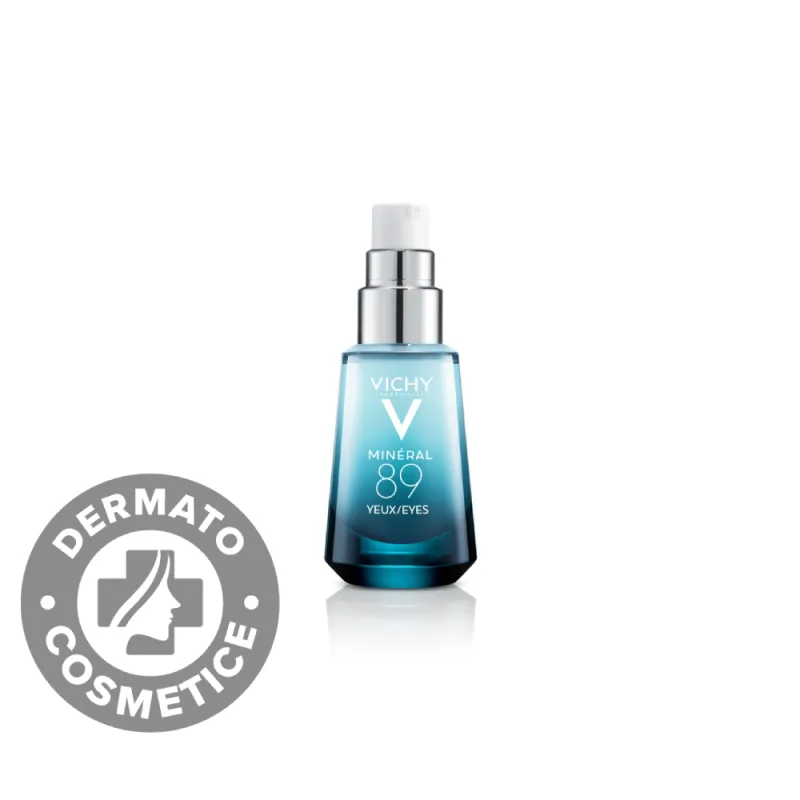Gel reparator pentru conturul ochilor cu acid hialuronic Mineral 89, 15ml, Vichy — preț și oferte