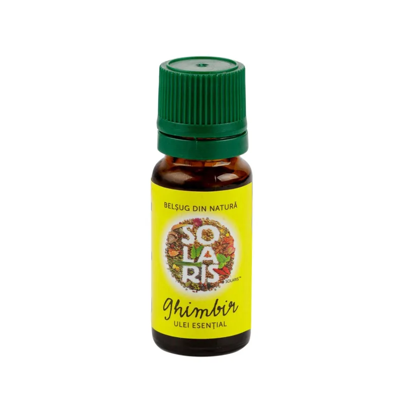 Ulei esential de ghimbir, 10ml, Solaris — preț și oferte