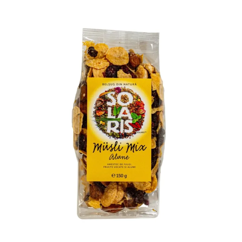 Musli mix de alune, 150g, Solaris — preț și oferte