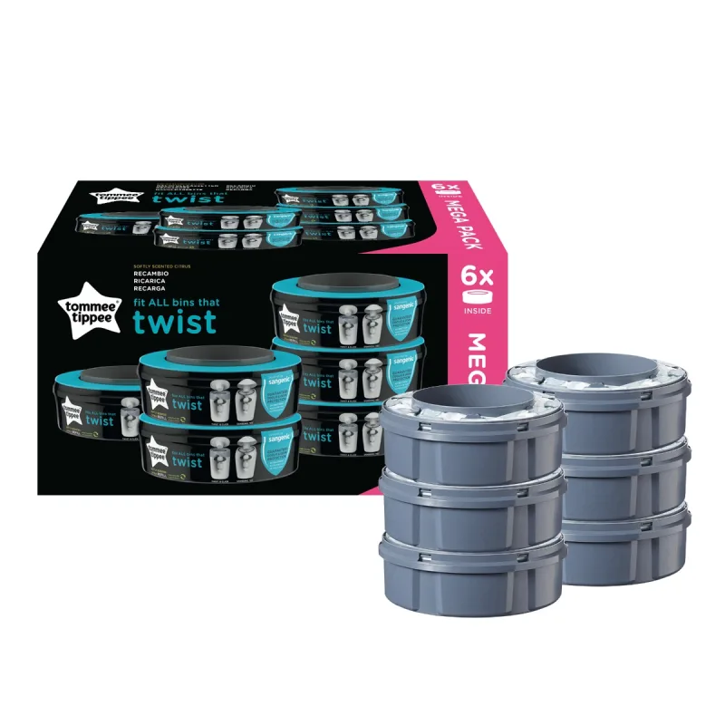 Rezerve Tec Twist, 6 bucati, Tommee Tippee — preț și oferte