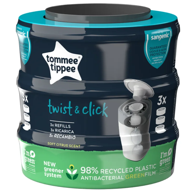 Rezerve Twist&Click, 3 bucati, Tommee Tippee — preț și oferte