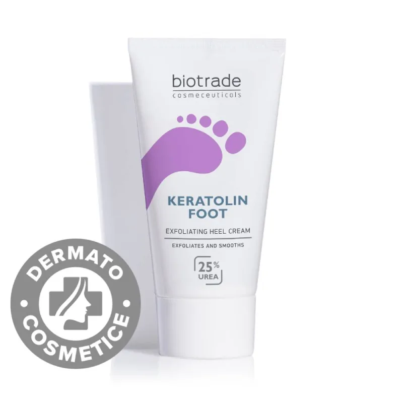 Crema hidratanta pentru picioare cu 25% uree Keratolin Foot, 50ml, Biotrade — preț și oferte