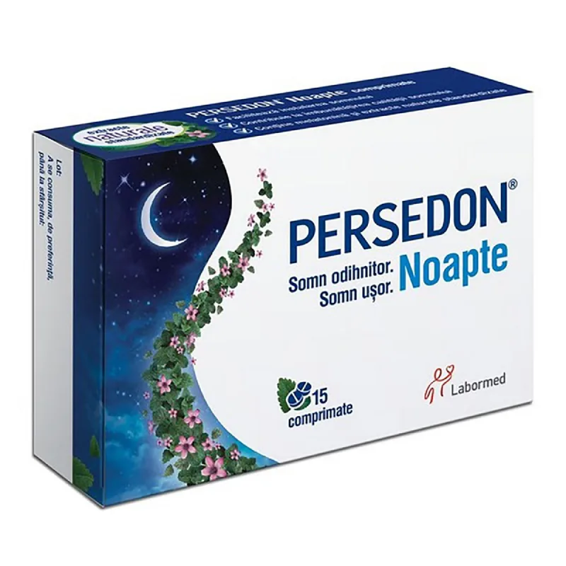 Persedon Noapte, 15 comprimate, Labormed LABORMED PHARMA — preț și oferte