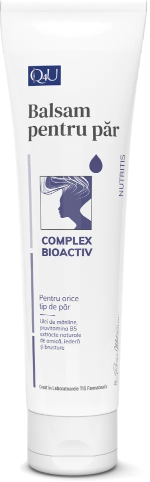 Balsam pentru par Q4U, 150ml, Tis Farmaceutic