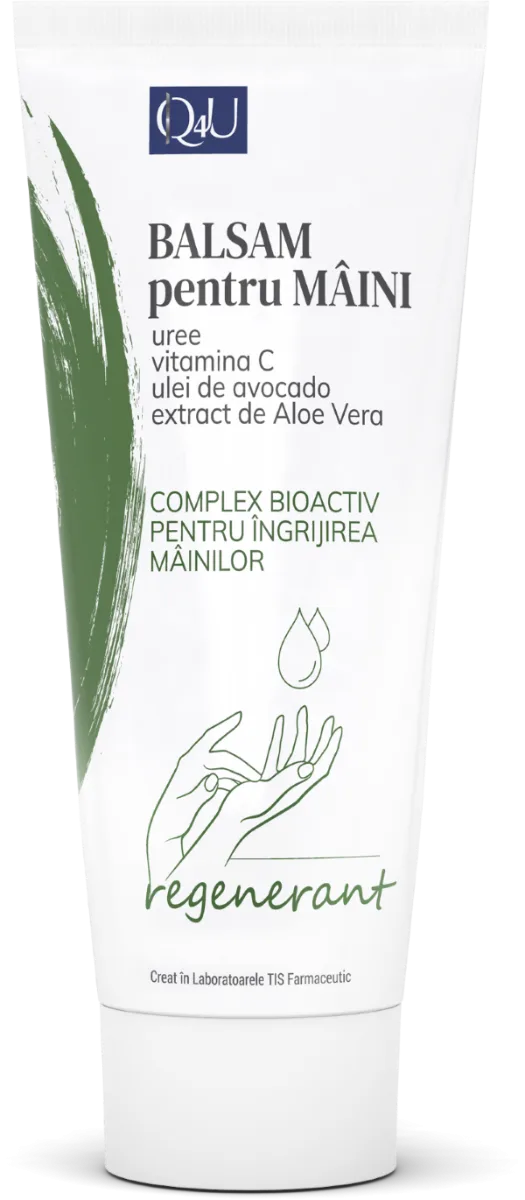 Balsam pentru maini Q4U, 100ml, Tis Farmaceutic — preț și oferte