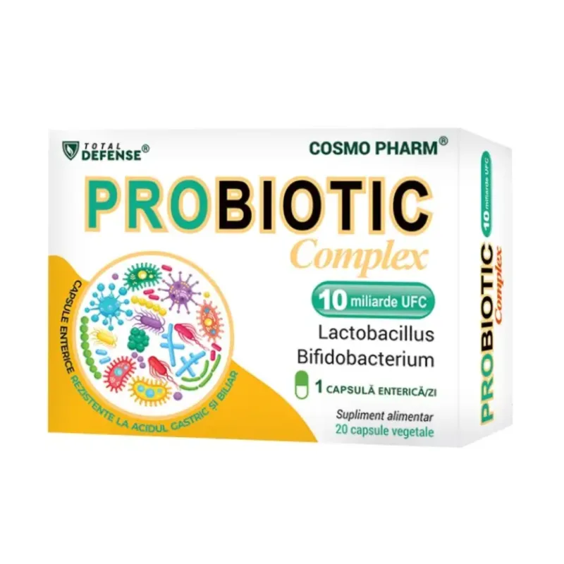 Probiotic Complex 10 miliarde UFC, 20 capsule, Cosmo Pharm — preț și oferte