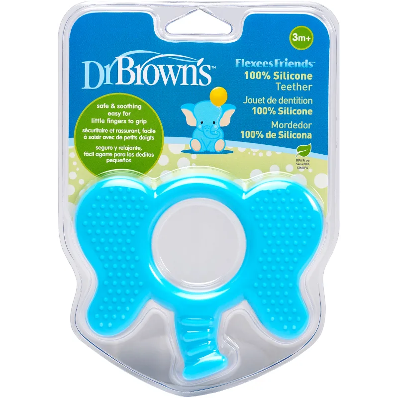 Jucarie de dentitie in forma de elefant, 1 bucata, Dr. Brown's — preț și oferte