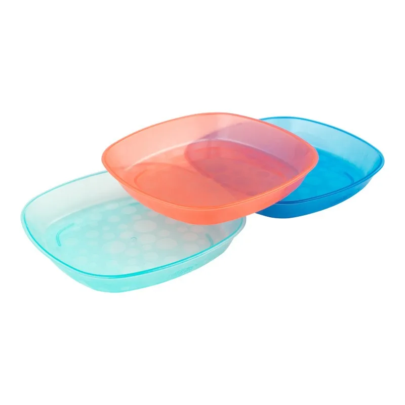 Set farfurii colorate, 3 bucati, Dr. Brown's — preț și oferte