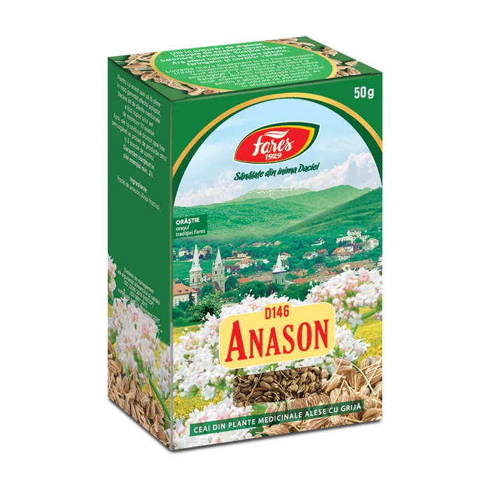 Ceai fructe Anason D146, 50g, Fares — preț și oferte