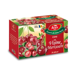 Ceai cu visine si merisoare, 20 plicuri, Fares