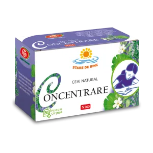 Ceai Concentrare, 20 plicuri, Fares