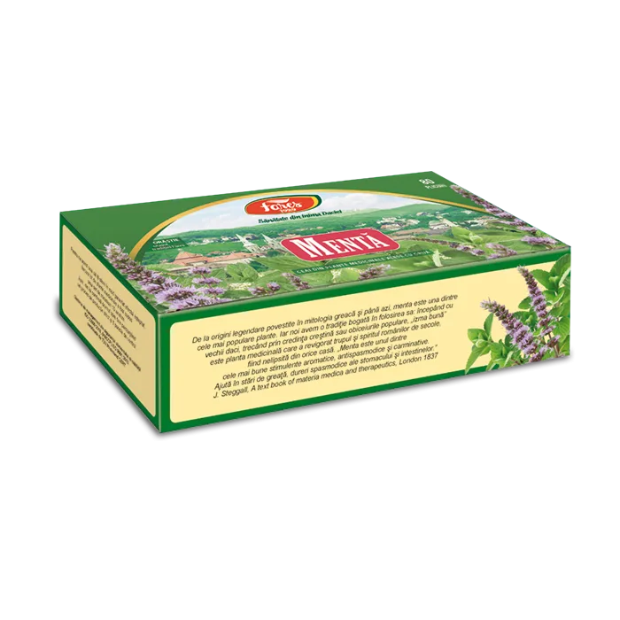 Ceai de menta, 80 plicuri, Fares — preț și oferte