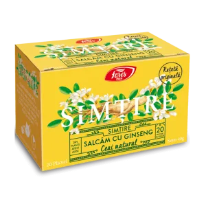 Ceai de salcam cu ginseng Simtire, 20 plicuri, Fares