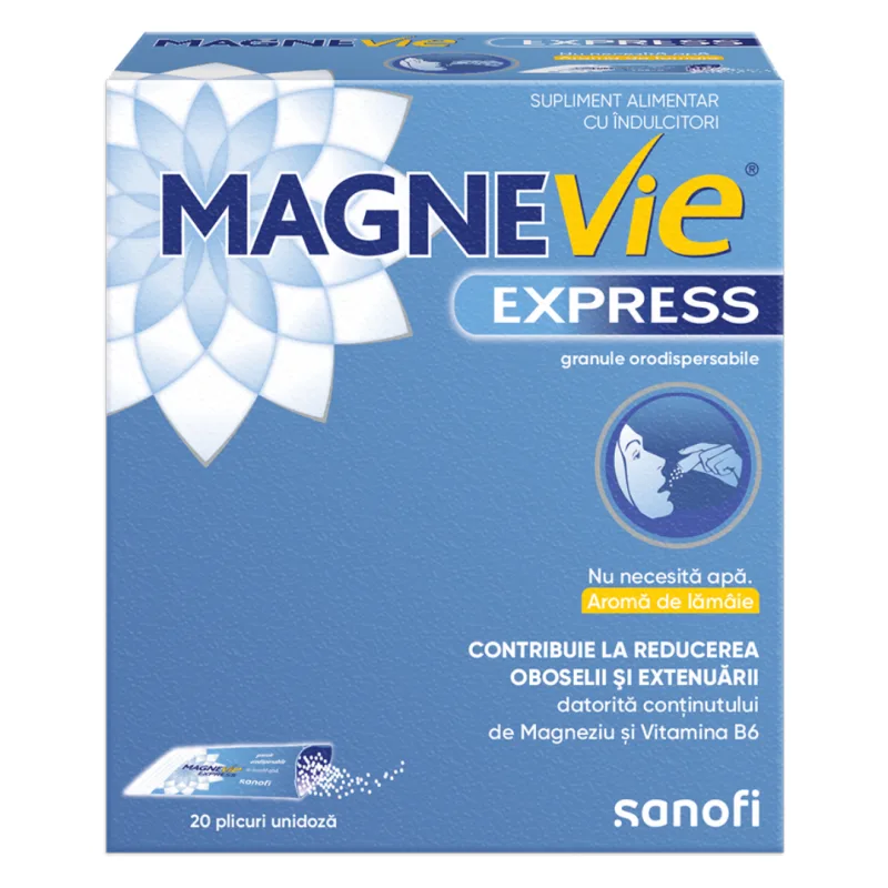 MagneVie Express, 20 plicuri, Sanofi — preț și oferte