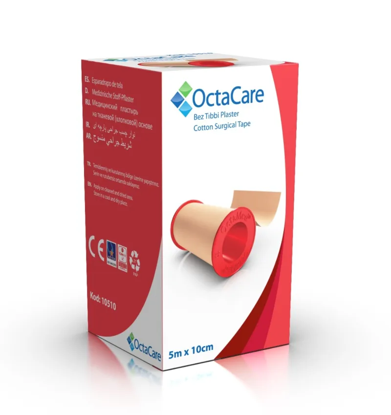 Banda adeziva suport elastic, 10cm x 5m, Octacare — preț și oferte