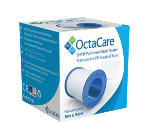 Banda adeziva cu suport de plastic, 5cmx5m, Octacare