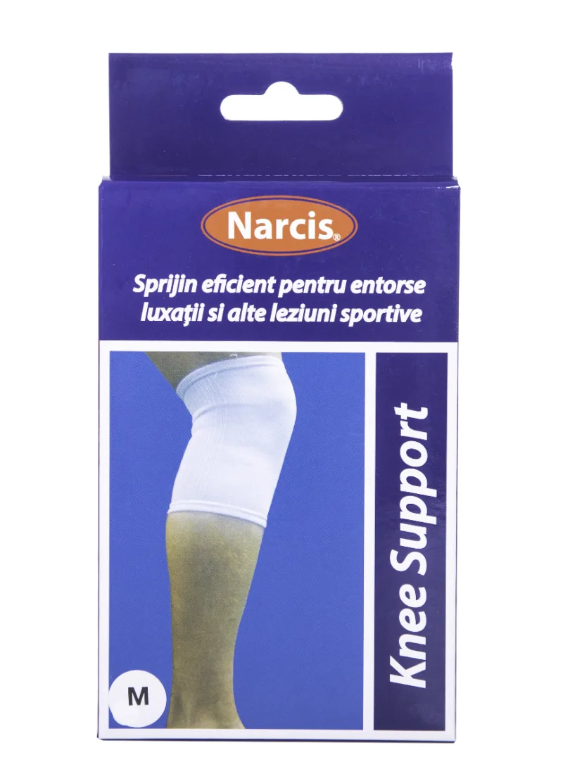 Genunchiera elastica marimea M, 1 bucata, Narcis — preț și oferte