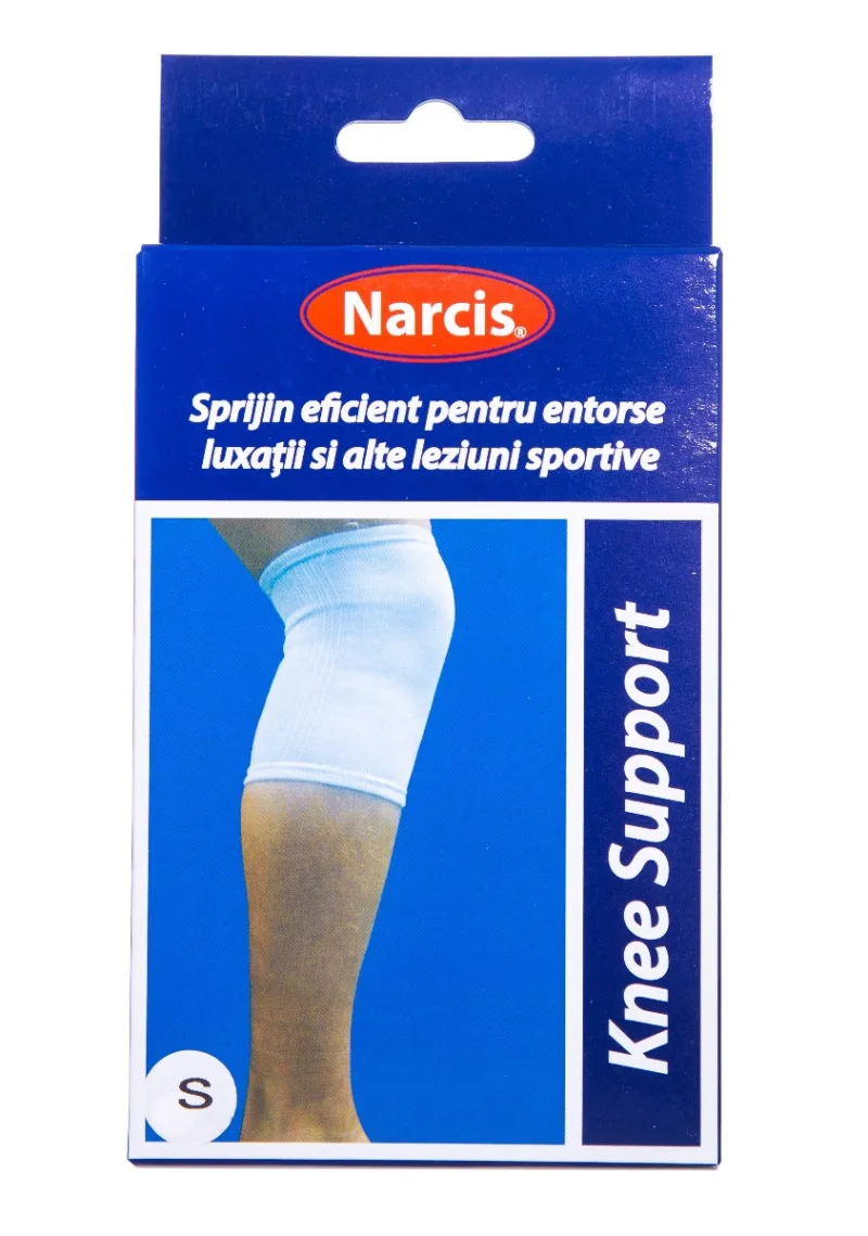 Genunchiera elastica marimea S, 1 bucata, Narcis — preț și oferte