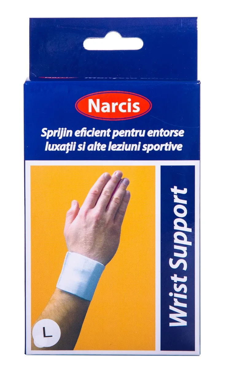 Manseta elastica marimea L, 1 bucata, Narcis — preț și oferte