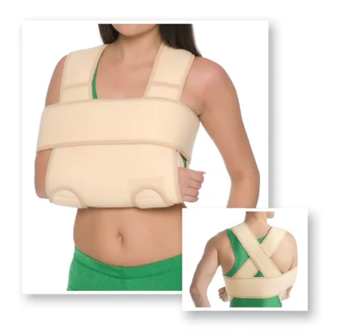 Suport fixare brat cu efect de incalzire Dessault 8013, 64-89cm, S/M, Bej, Medtextile — preț și oferte
