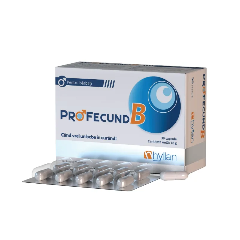 Profecund B, 30 capsule, Hyllan Pharma — preț și oferte