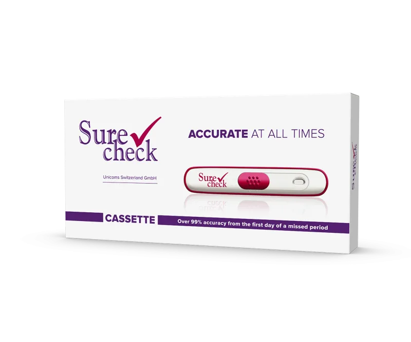Test de sarcina Cassette, 1 bucata, Surecheck — preț și oferte