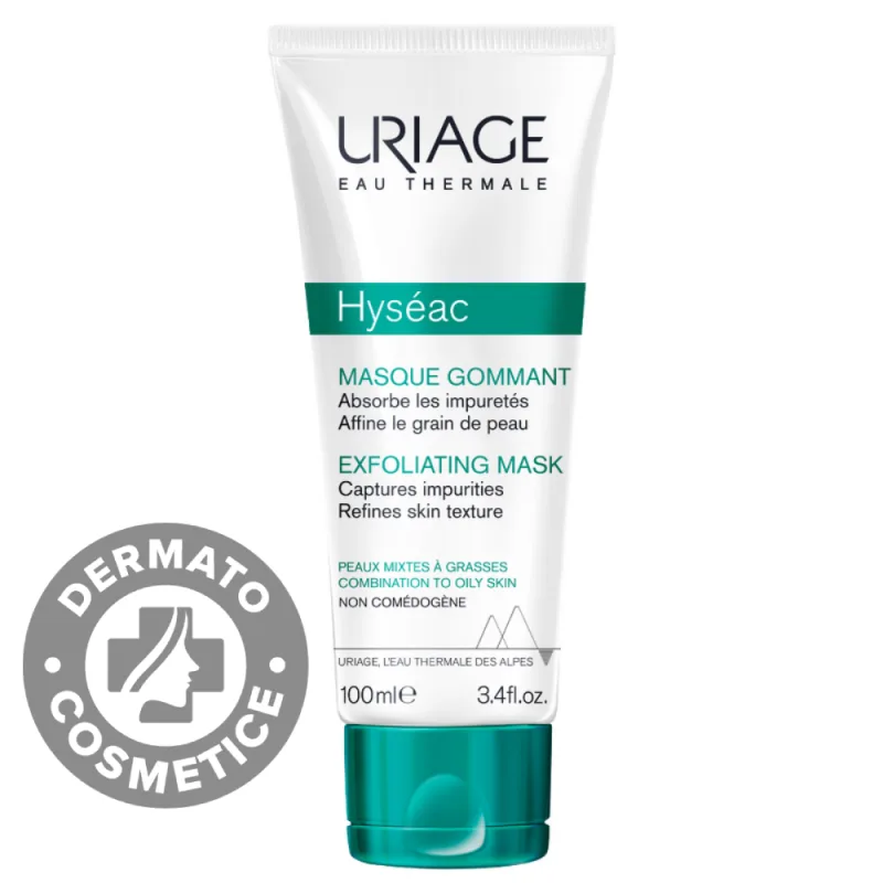 Masca gomanta Hyseac, 100ml, Uriage — preț și oferte