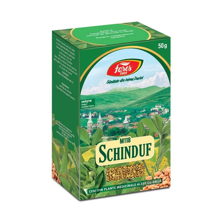 Ceai cu seminte de schinduf, 50g, Fares — preț și oferte