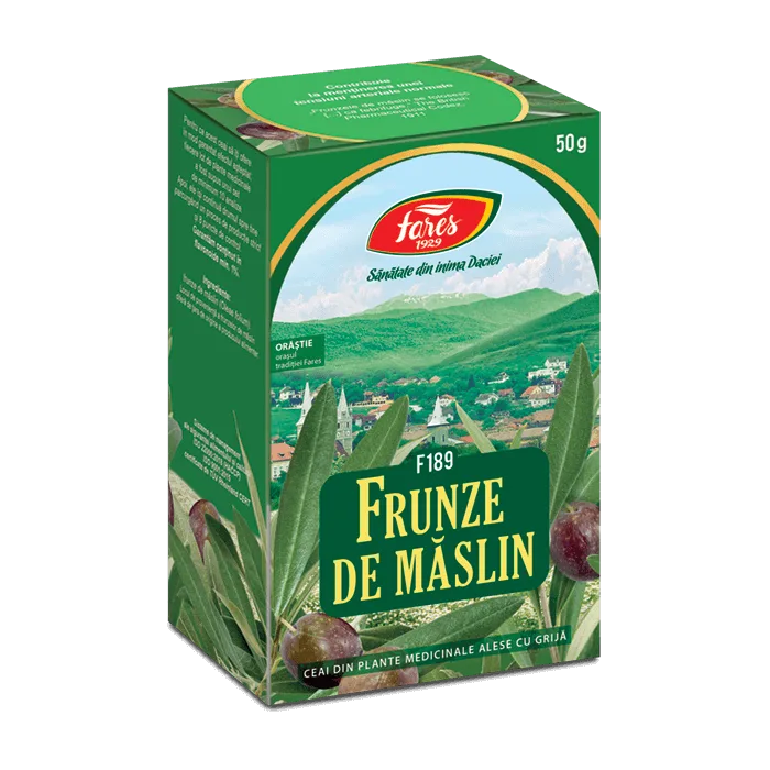 Ceai frunze de maslin, 50g, Fares — preț și oferte