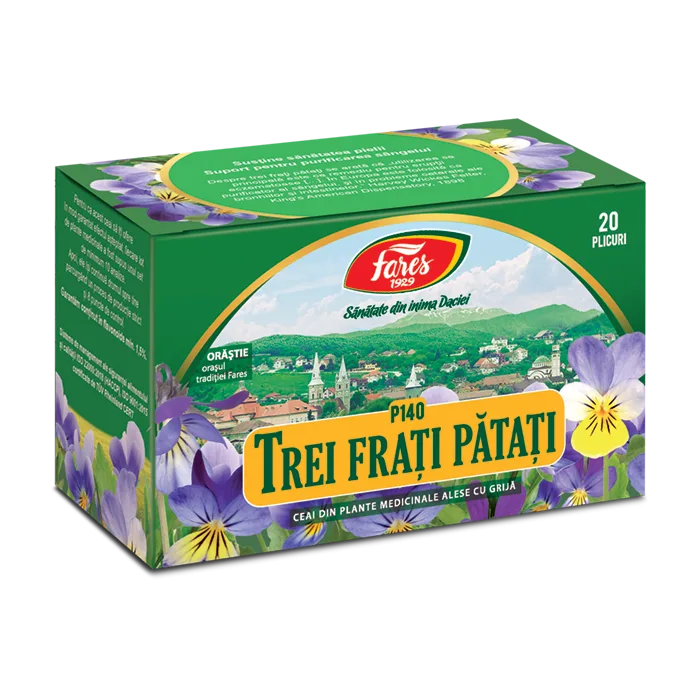 Ceai Trei frati patati, 20 plicuri, Fares — preț și oferte