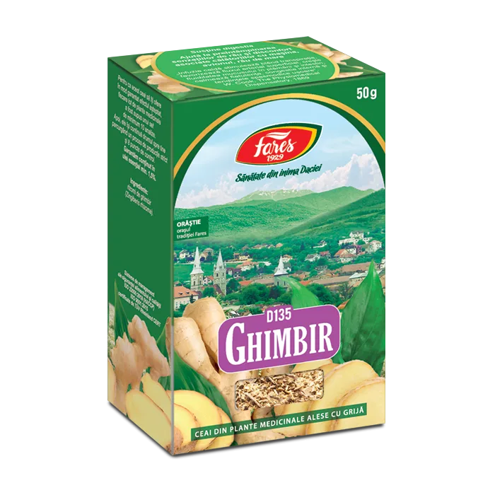 Ceai de ghimbir, 50g, Fares — preț și oferte