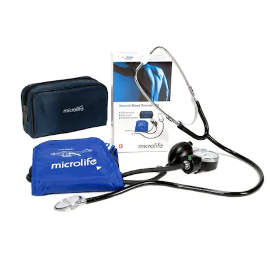 Tensiometru aneroid AG1-20 cu stetoscop si manometru, 1 bucata, Microlife — preț și oferte