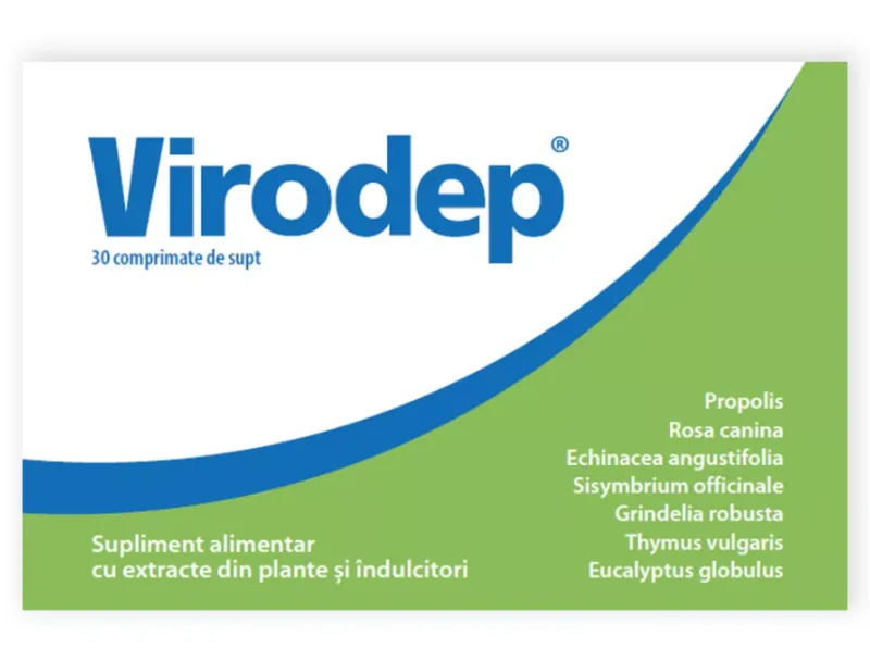 Virodep, 30 comprimate de supt, Dr. Phyto — preț și oferte