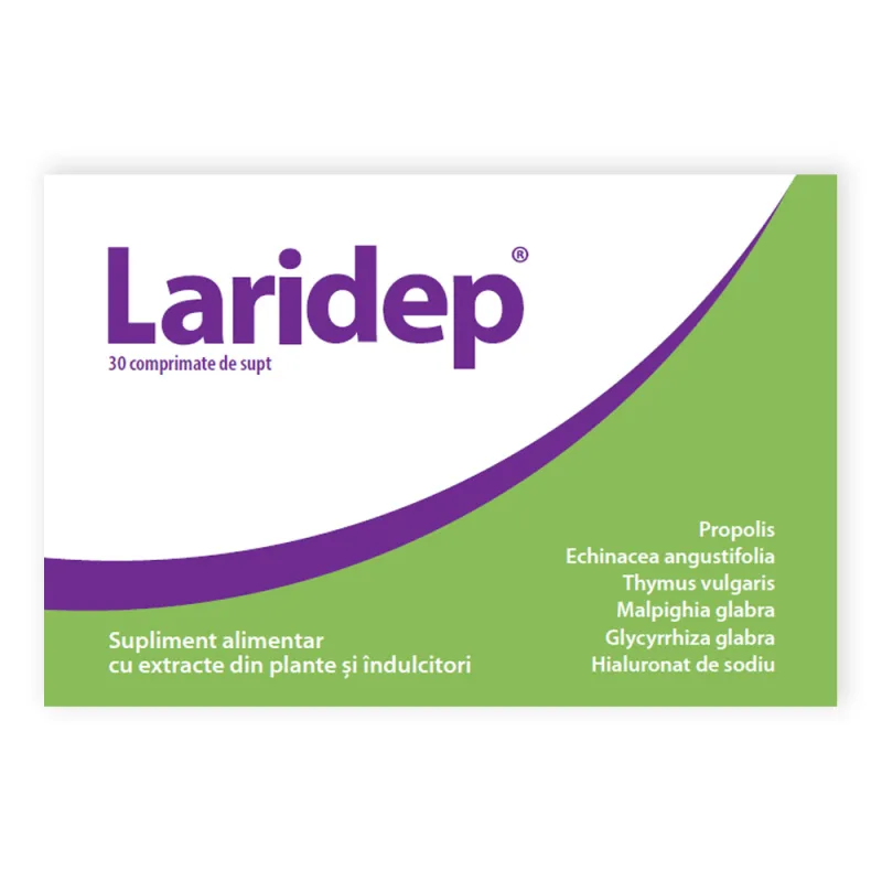 Laridep, 30 comprimate de supt, Dr. Phyto — preț și oferte