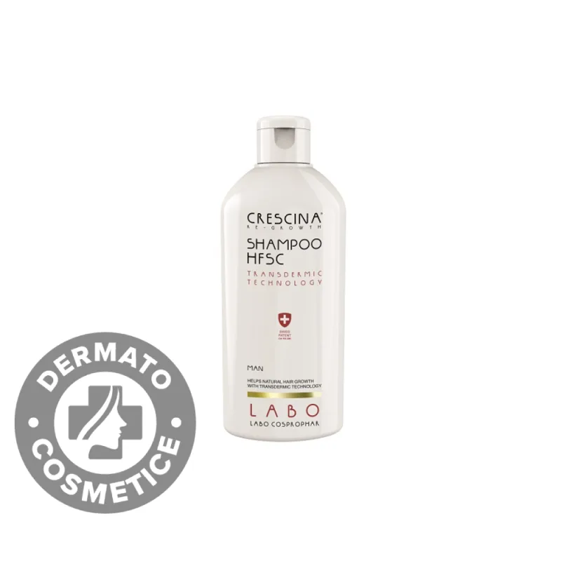 Tratament pentru par HFSC Transdermic Sampon Man Crescina, 200ml, Labo — preț și oferte