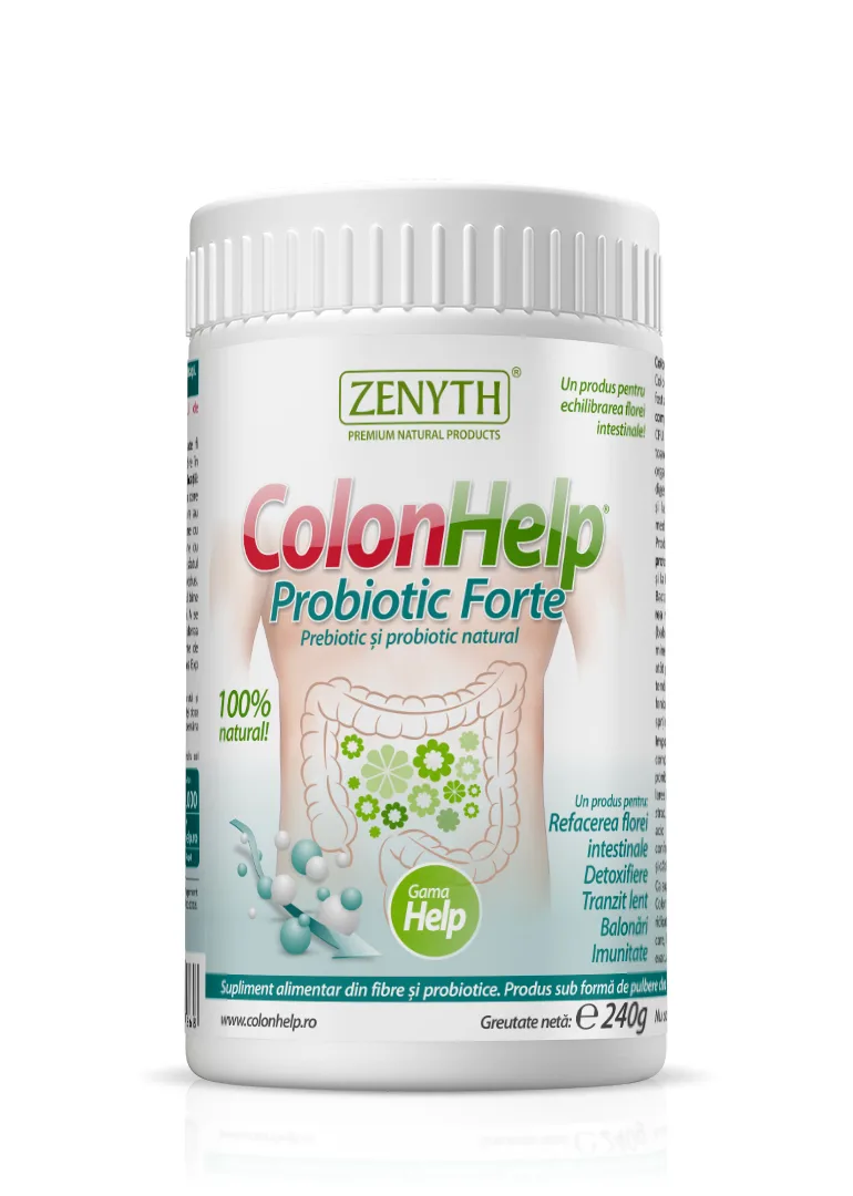 ColonHelp Probiotic Forte, 240g, Zenyth — preț și oferte