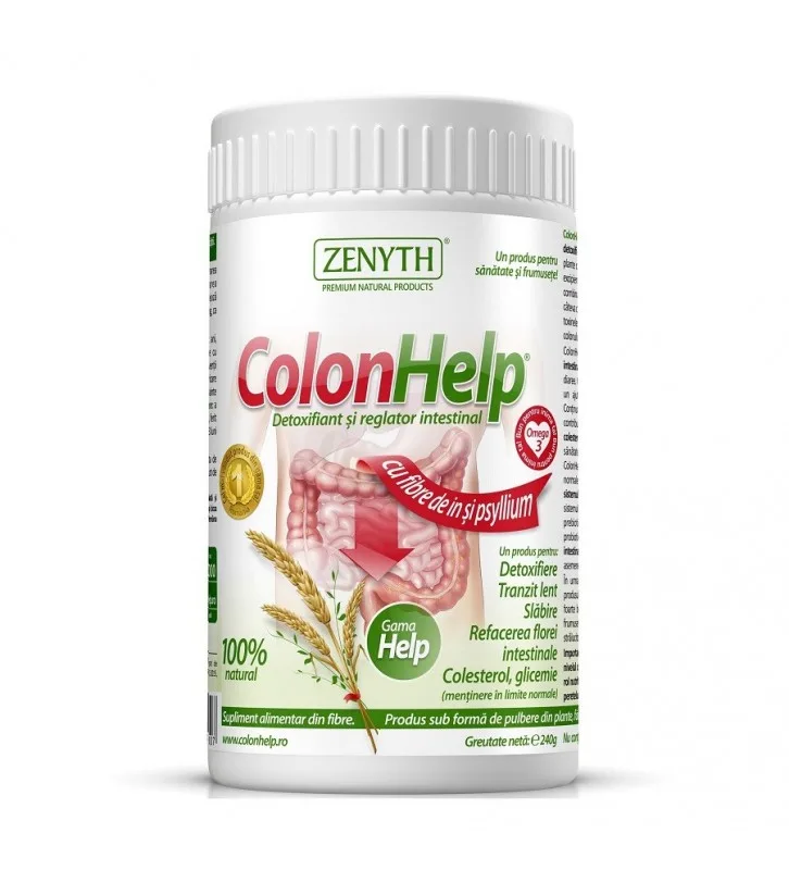 Colon Help detoxifiant si reglator intestinal, 240g, Zenyth — preț și oferte