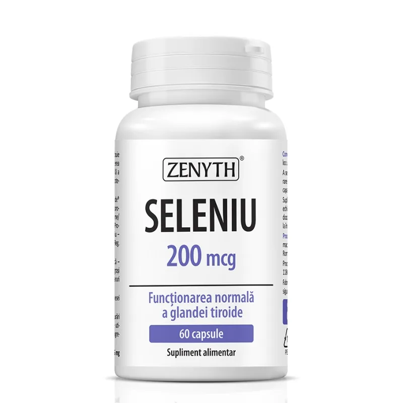 Seleniu, 60 capsule, Zenyth — preț și oferte