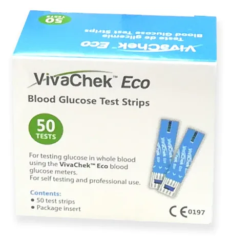Teste pentru glicemie, 50 bucati, VivaCheck VivaChek Eco — preț și oferte