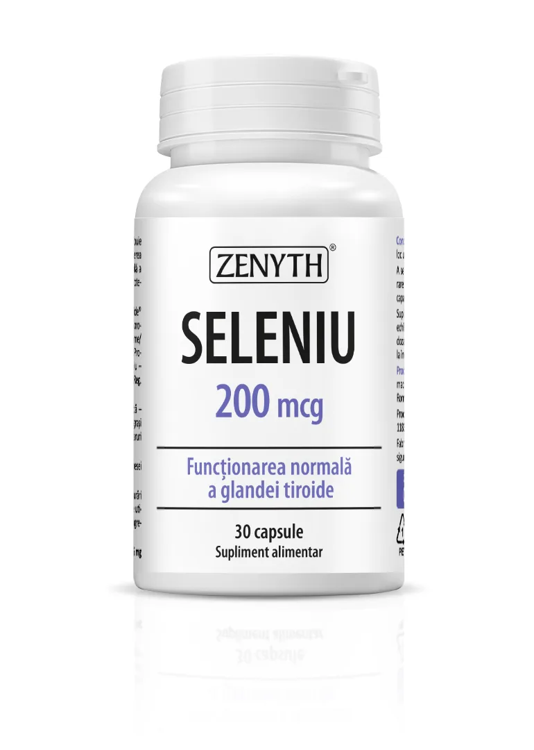 Seleniu, 30 capsule, Zenyth — preț și oferte