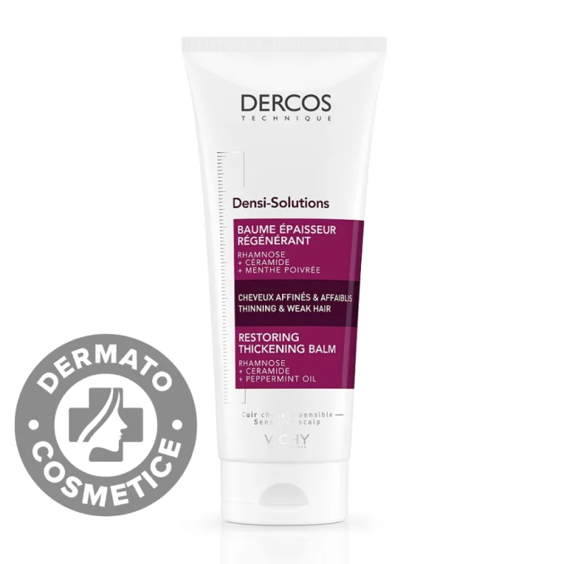 Balsam cu efect de densificare pentru par subtire si slabit cu tendinta de cadere Densi-Solutions Dercos, 200ml, Vichy — preț și oferte