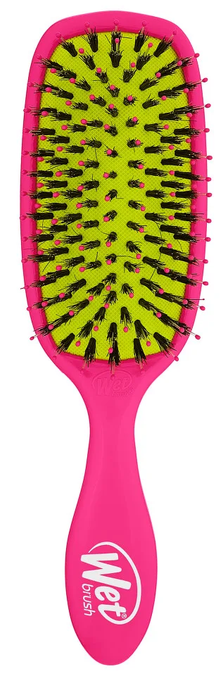 Perie de par pentru stralucire Shine Enhancer Roz, 1 bucata, Wet Brush — preț și oferte