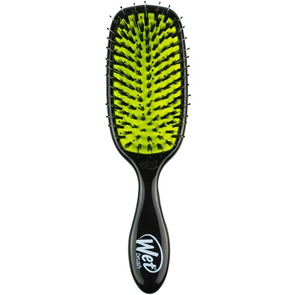 Perie de par pentru stralucire Shine Enhancer Negru, 1 bucata, Wet Brush — preț și oferte