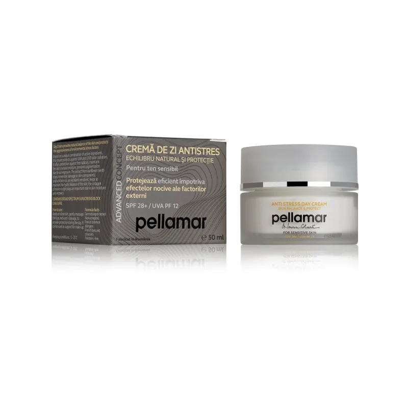 Crema de zi anti-stres cu SPF28 Advanced Concept, 50ml, Pell Amar — preț și oferte