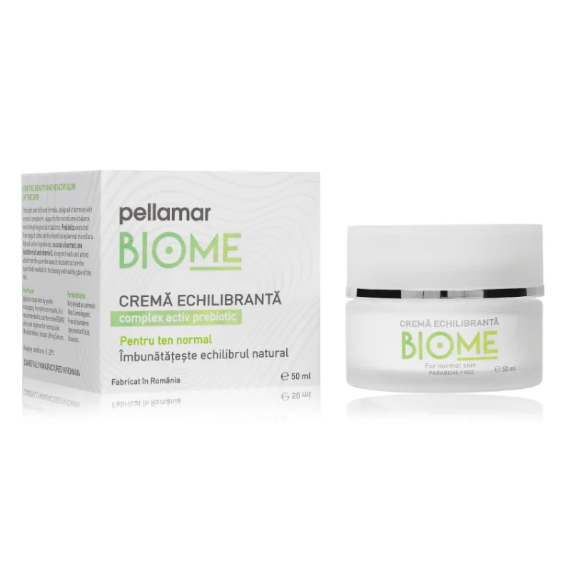 Crema echilibranta pentru ten normal Biome, 50ml, Pell Amar — preț și oferte